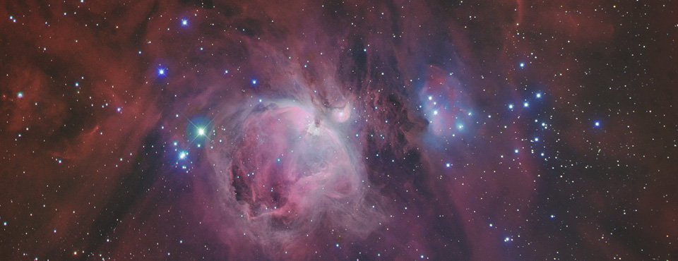 M42: 오리온 자리 - 오리온 대성운