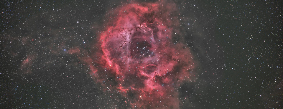 NGC2237: 일각수 자리 - 장미성운